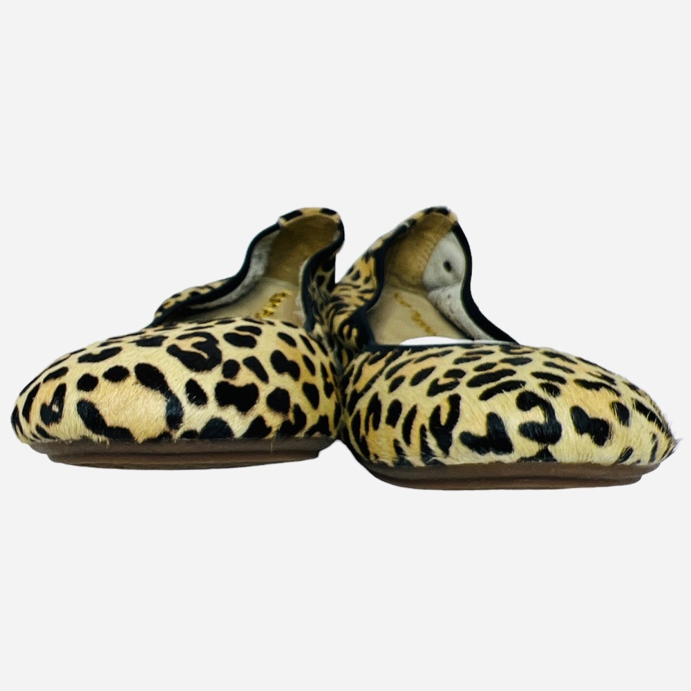 Hush Puppies Chaste Ballet Flats In Calf Hair Leopard Women’s Size 6 - Picture 6 of 9